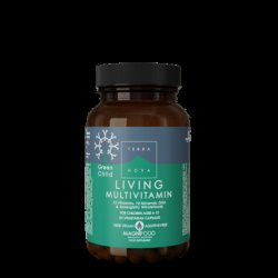 Terranova Green Child Living Multivitamin 50 Veg Capsules