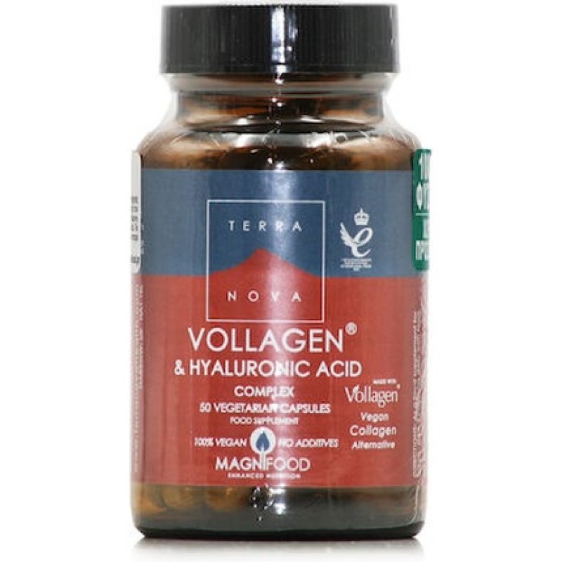 Terranova Vollagen Hyaluronic Acid Complex - 50 Capsules