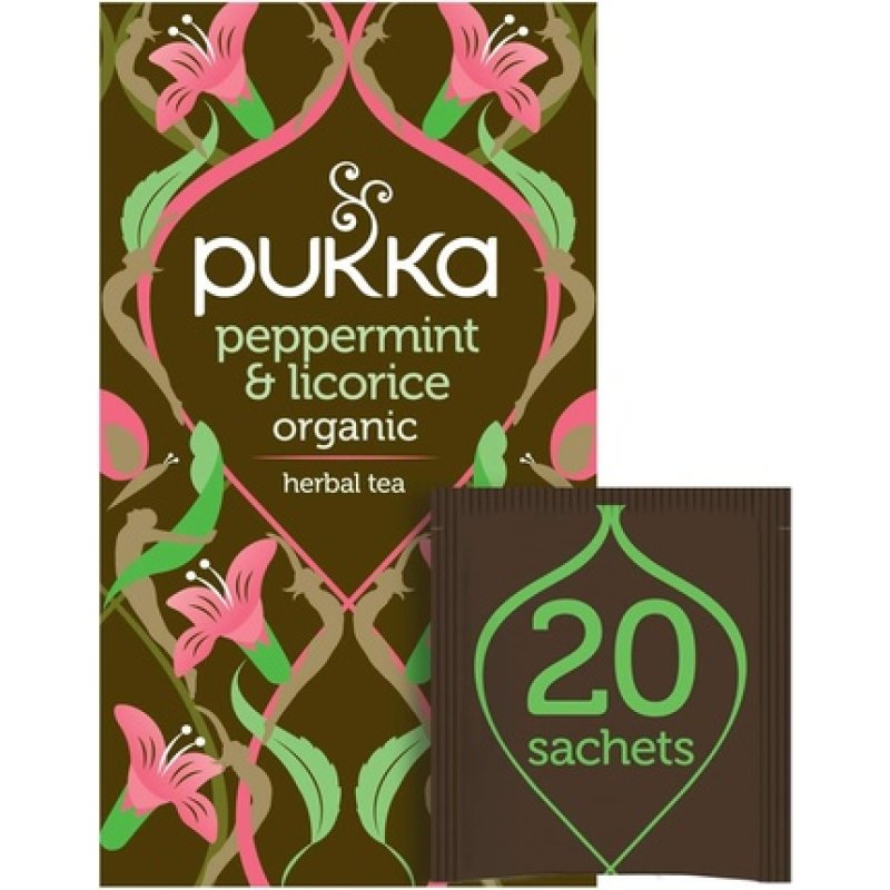 Pukka Infusion Licorice and Mint 20 Bags Organic 30g