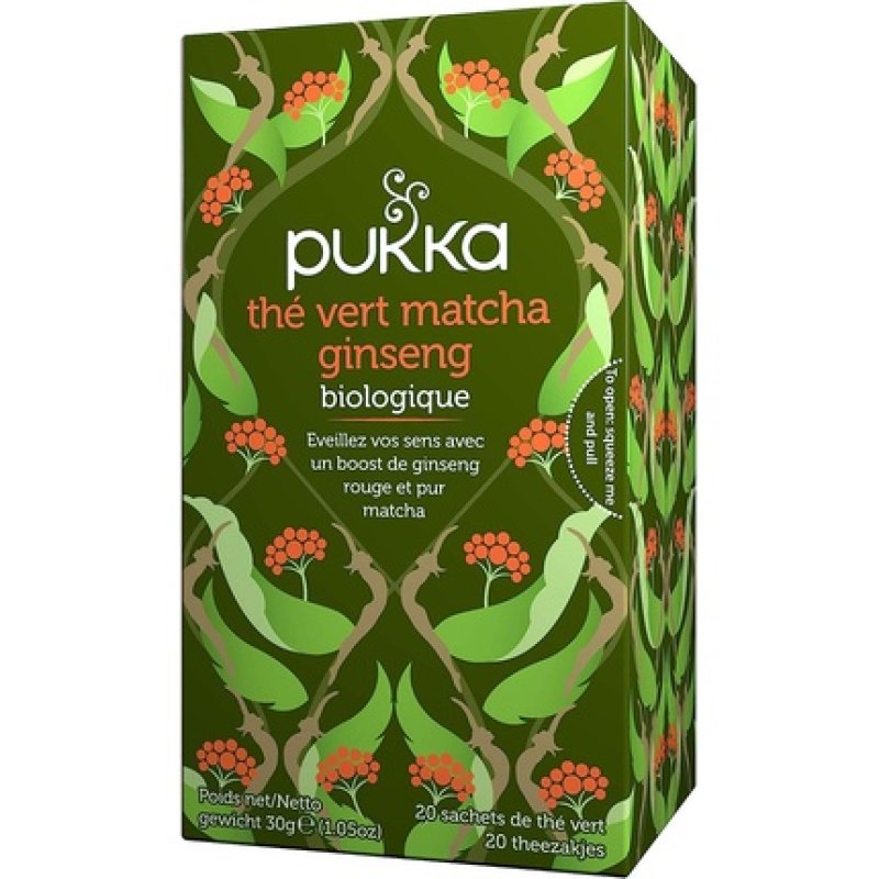 Organic Matcha Green Tea Ginseng
