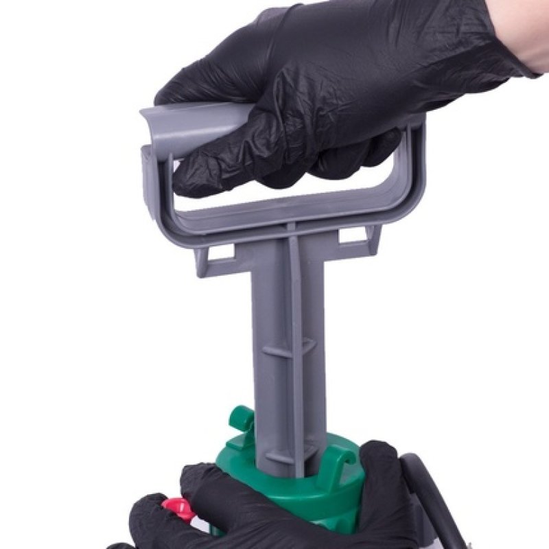 UNIGLOVES GP0034 Powder-Free Nitrile Gloves Black Pearl Large 100 Pieces