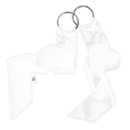 So Divine Luxury Silk Restraints - White Set Of 2