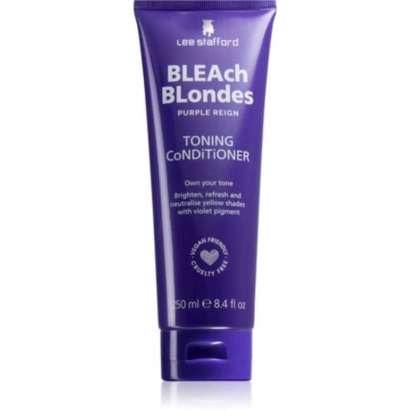 Lee Stafford Bleach Blondes Toning Conditioner - 250 ml, for Blonde and Highlighted Hair
