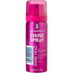 Lee Stafford Mini Shine Head Shine Spray 50ml for White Hair