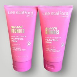 Lee Stafford Bleach Blondes Playful Pink Temporary Pastel Tint
