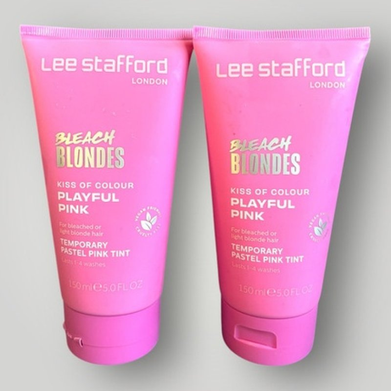Lee Stafford Bleach Blondes Playful Pink Temporary Pastel Tint