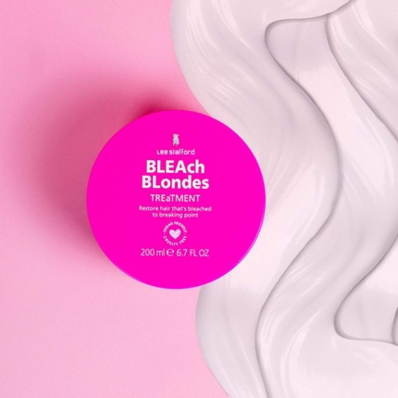 Lee Stafford Bleach Blondes Everyday Care Treatment Hair Mask for Blonde Hair 200ml