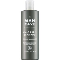 ManCave Scalp Care Shampoo 350ml DHT Blocker Hair Growth Dandruff Control Saw Palmetto Panthenol Betaine Natural