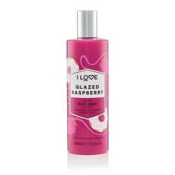 I Love Signature Glazed Raspberry Scented Body Wash Rich & Creamy Foam