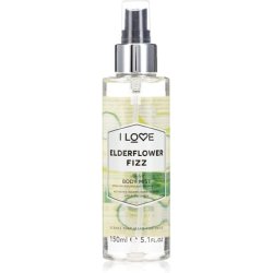 I Love Elderflower Fizz Scented Body Mist with Natural Fruit