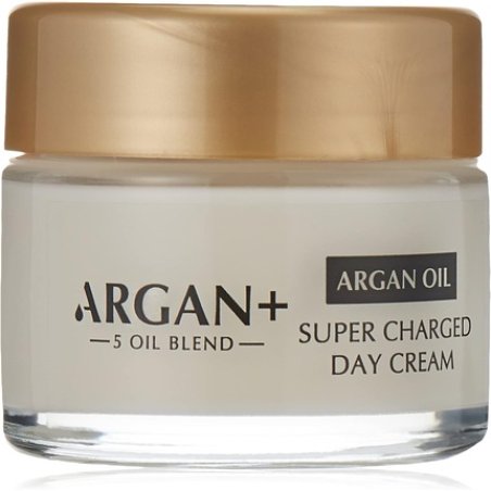 ARGAN Supercharged Day Cream Nourishing Moroccan Argan Oil Vegan Skin Cream 50ml