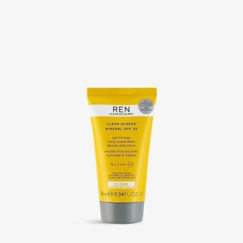Ren Clean Skincare Clean Screen Mineral Mattifying Face Sunscreen SPF 30