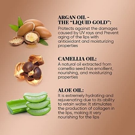 BEL LONDON BL Argan Lipstick Amazing Lipsticks for Women Soft and Kissable Lips Long Lasting to Keep Your Radiance All