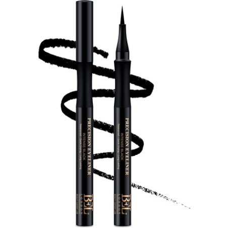 Bel London Precision Extra Black Eyeliner with Excessive Oil Absorption and Matte Finish - Black Eyeliner Pen with Easy