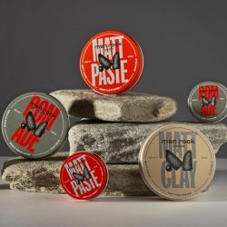 Men Rock Hair Styling Pomade Medium Shine & High Hold Water Based