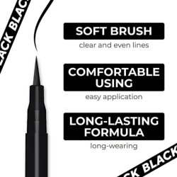 Lamel Black Eyeliner with Soft Brush 401