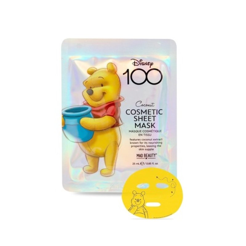 MAD Beauty Disney 100 Years of Wonder Sheet Face Masks Duo Limited Edition - Rapunzel & Tinker Bell - Cucumber &