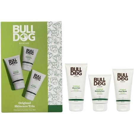 Bulldog Skincare Original Skincare Trio Gift Set for Men All Day Hydration Kit