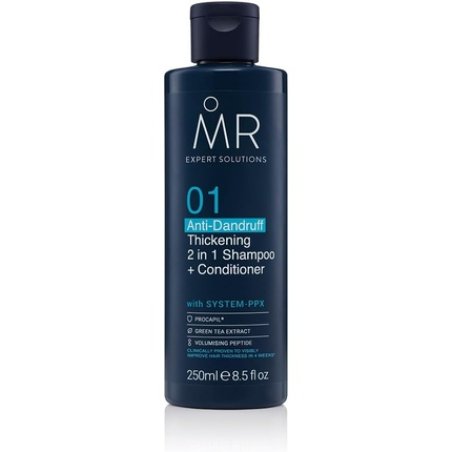 Mr 2-in-1 Anti-Dandruff Thickening Shampoo and Conditioner 250ml for Men