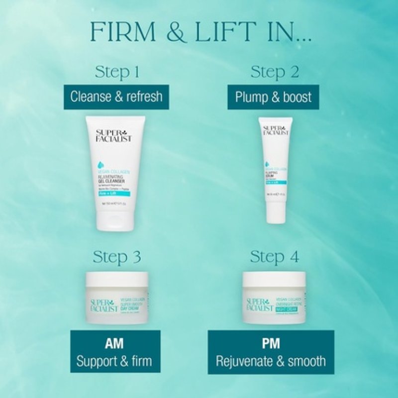 Super Facialist Vegan Collagen Resync Night Cream 50ml