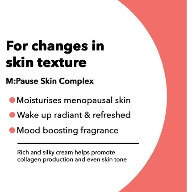 The Solution Menopause Night Recovery Treatment 50ml Dermatologically Tested Night Face Cream for Women Hydrating