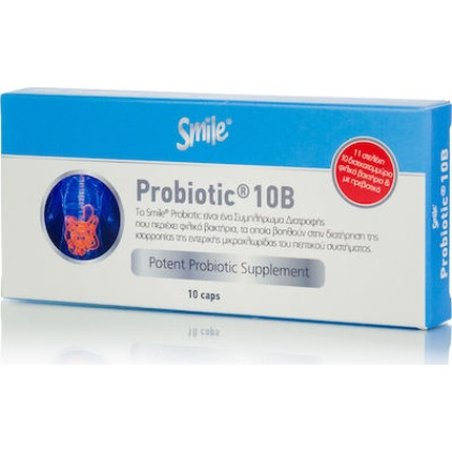 Am Health Smile Probiotic 10b Dietary Supplement Probiotics 10 Capsules