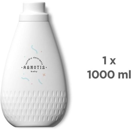 AGNOTIS Baby Liquid Laundry Detergent with Calendula and Organic Chamomile Extract 1000ml Bottle