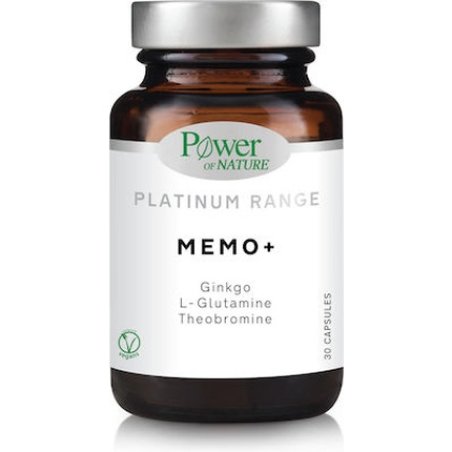 Power Health Classics Platinum Memo Ginkgo L-Glutamine - Theobromine 30 Capsules