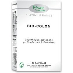 Power Health Power Of Nature Platinum Range Bio-Colon - 20 Capsules