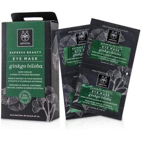 Express Beauty Dark Circles and Eye-Puffiness Mask with Ginkgo 8ml