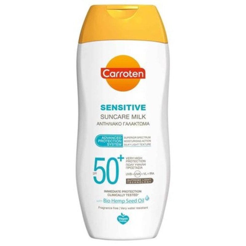Carroten Carroten Sensitive 4d Sunscreen Lotion For The Body Spf 50 200ml