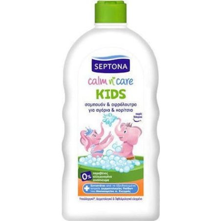 Septona Calm N Care Kids Shampoo And Shower Gel For Boys And Girls 750ml
