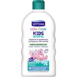 Septona Kids Calm Care Sensatopic Children's Shampoo And Shower Gel For Atopic Skin 200ml