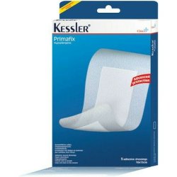 Kessler Clinica Primafix Hypoallergenic Adhesive Gauzes 10cm X 15cm, Pack Of 5