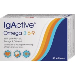 Igactive Omega 3-6-9 - 30 Soft Capsules