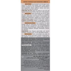 Intense Coverage Mild Fluid Foundation SPF 20 Natural 30ml