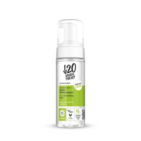 Under Twenty Anti-Acne Active Detoxifying Foam with Glycolic Acid and Betaine Raspberry