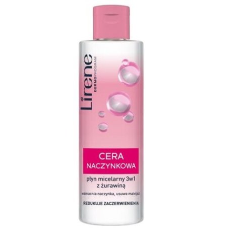 Lirene Wax Naczynkowa Micellar Water 3-in-1 with Cranberry 200ml
