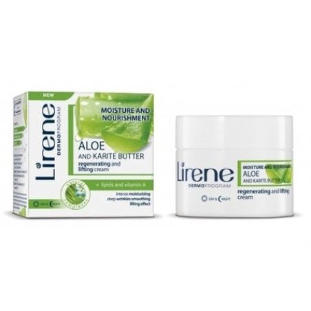 Lirene Aloe and Shea Butter Regenerating Anti-Age Cream 50ml