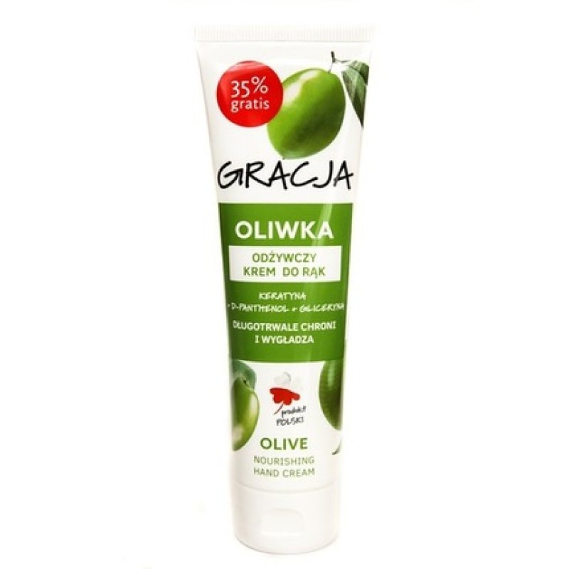 Miraculum Gracja Olive Nourishing Hand Cream 100ml with Active Olive Extract