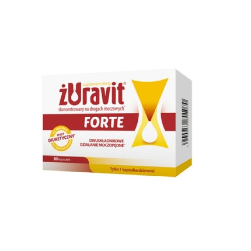 Zurawit Forte Cranberries and Nettle Urinary System Support 60/120/180 Capsules