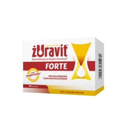 Zurawit Forte Cranberries and Nettle Urinary System Support 60/120/180 Capsules