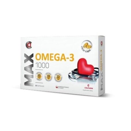 Max Omega-3 1000 60 Capsules