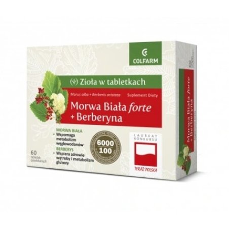 Longlife Mulberry White Forte Berberine 60 Tablets