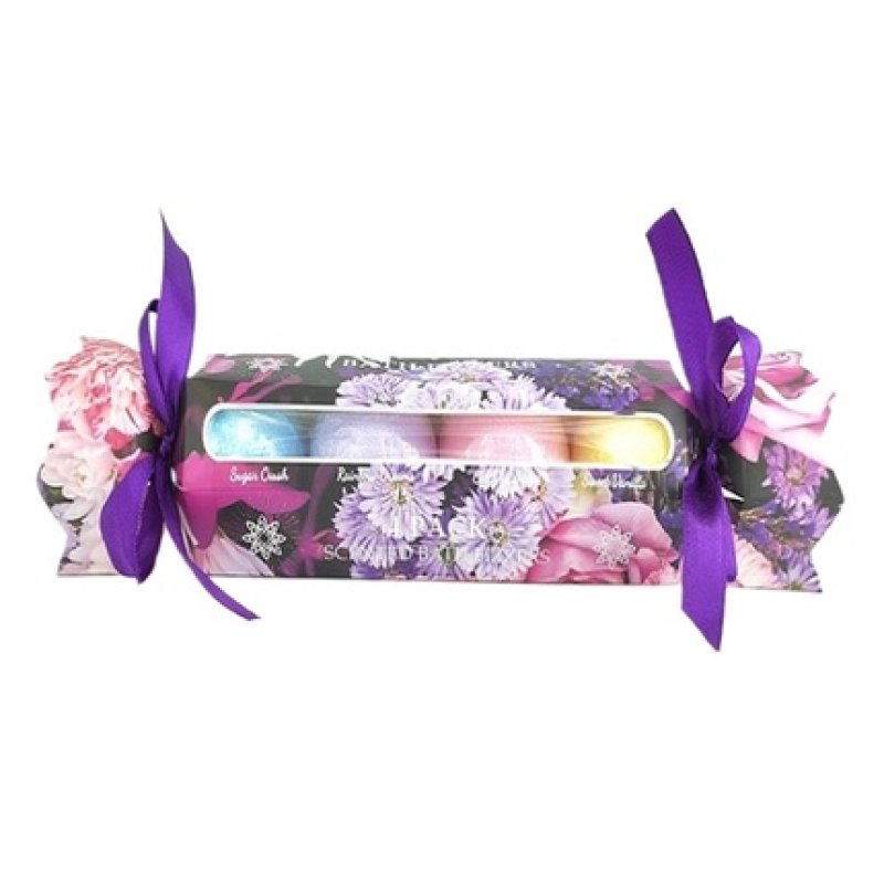 Love Skin Colorful Bath Bombs Flower Power 4x100g