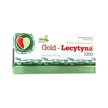Olimp Labs Gold Lecithin 1200 Dietary Supplement 60 Capsules