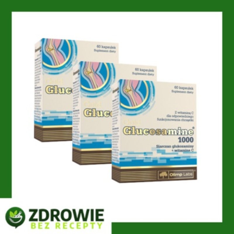 Olimp Glucosamine Gold 1000 Joint Supplement with Vitamin C 120/240/360 Capsules