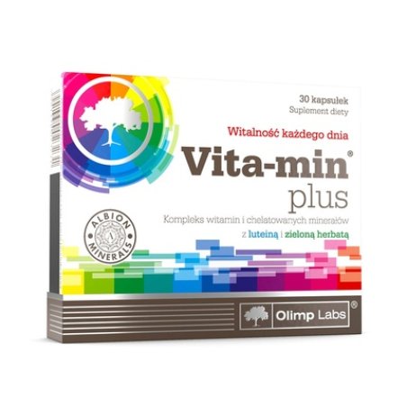 Olimp Labs Vita Min Plus Dietary Supplement 30 Capsules