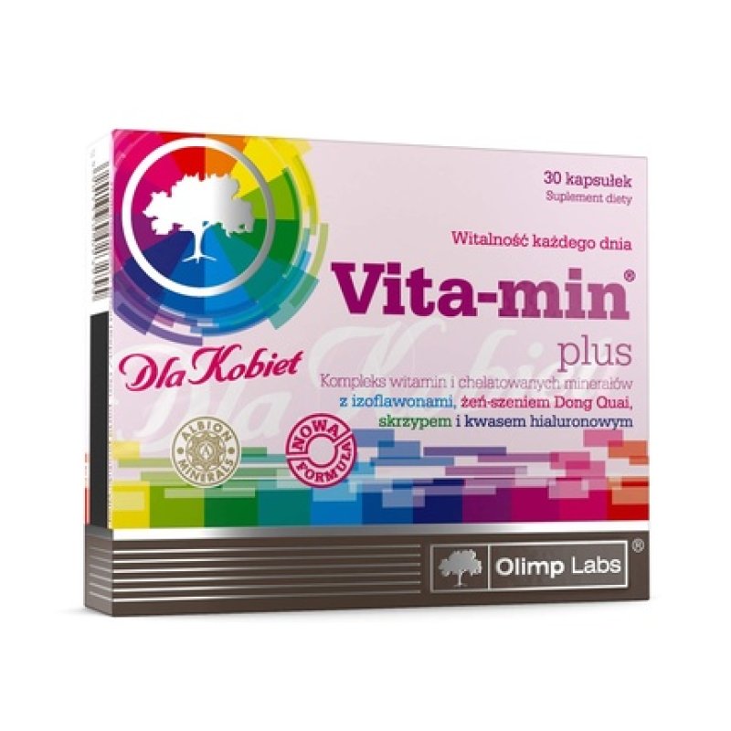 Olimp Labs Vita-Min Plus Dietary Supplement For Women 30 Capsules