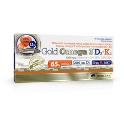 Olimp Labs Gold Omega 3 D3 K2 Dietary Supplement 30 Capsules